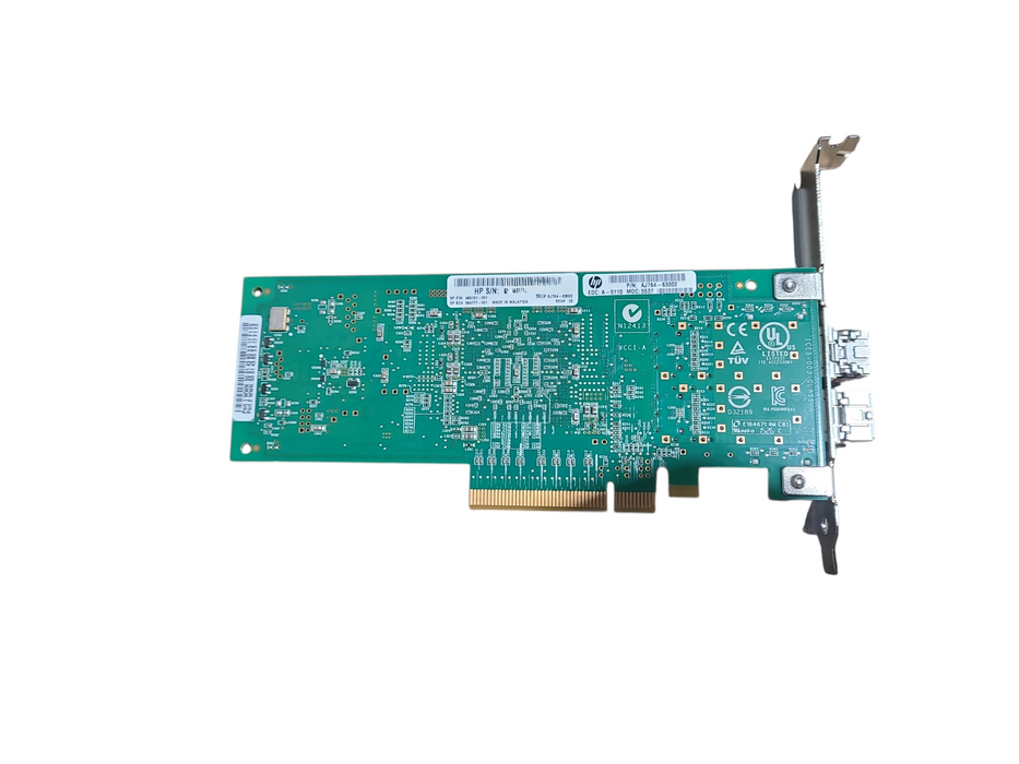 HP QLOGIC PX2810403-20 \ QLE2562-HP Dual Port PCIe Controller Card