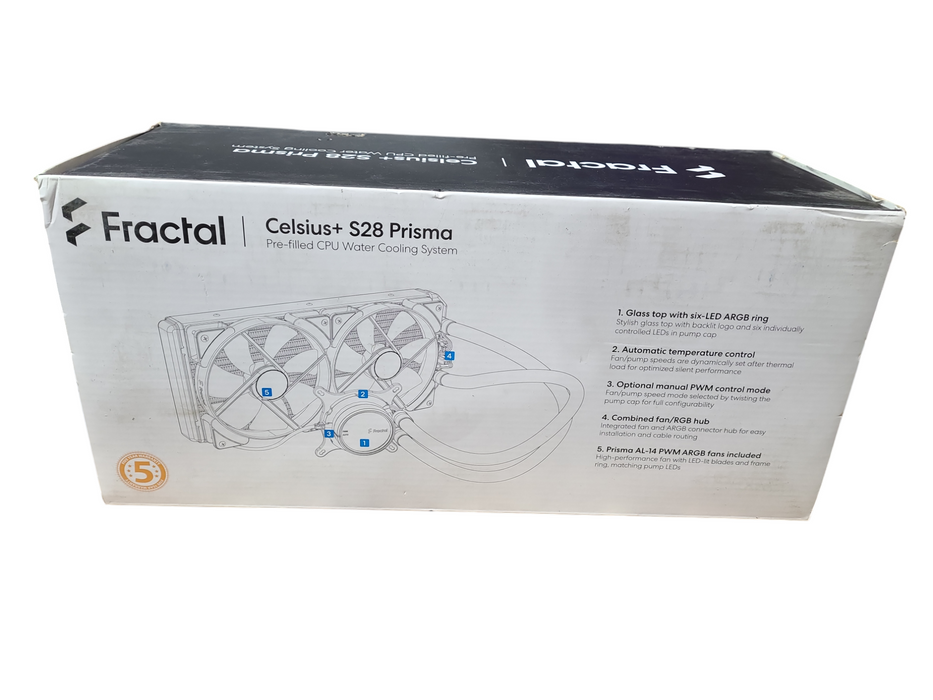 Fractal Design Celsius+ S24 Prisma CPU Water Cooling System