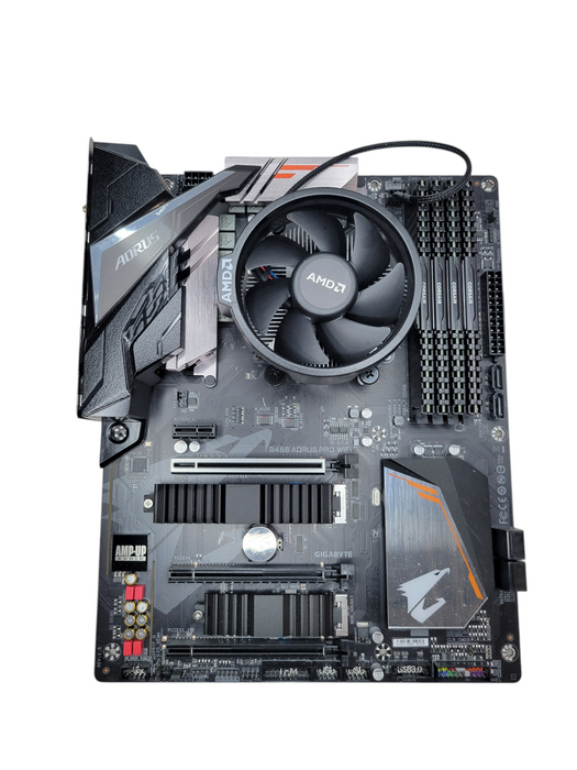 AMD Ryzen 5 3600 (6-Core) GIGABYTE B450 AORUS PRO WIFI 32GB DDR4 RAM %