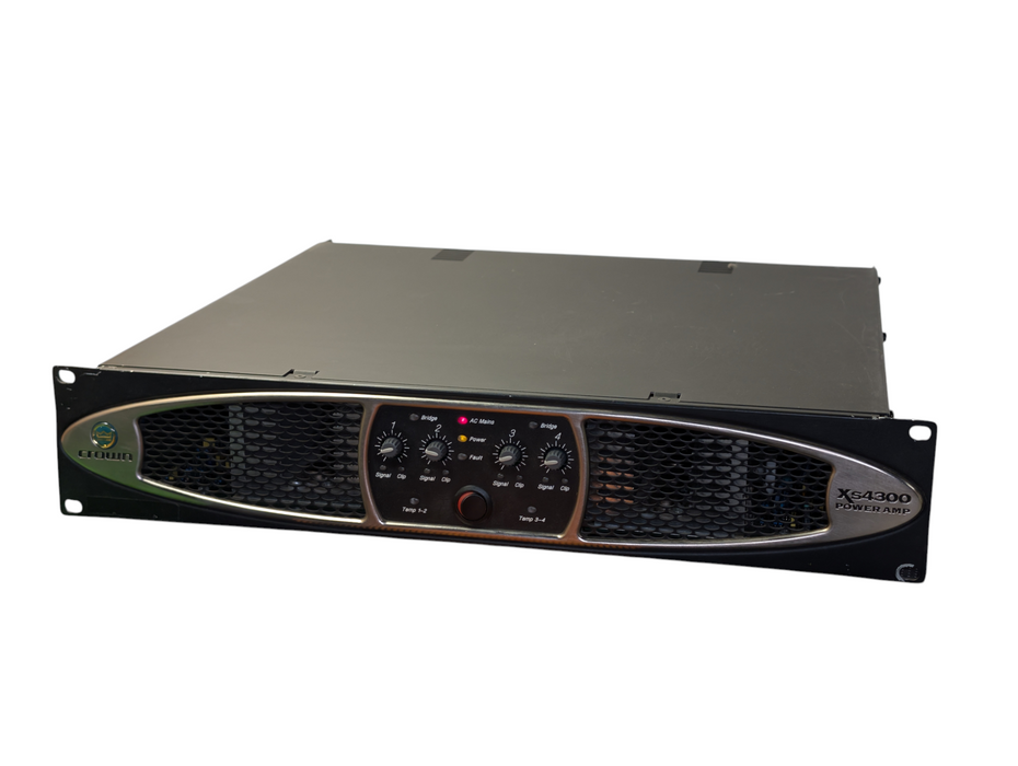 CROWN XS4300  four-channel professional power audio amplifier -