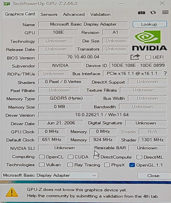 NVIDIA TESLA C2070 6GB GDDR5 Graphics Card