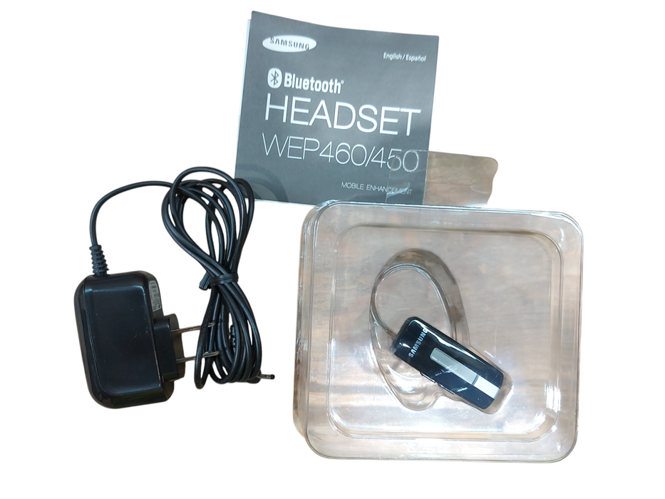 Samsung WEP460 Bluetooth Headset Clear Sound w/ charging