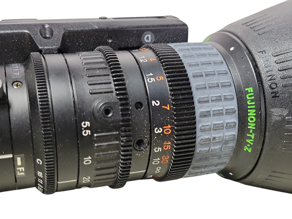 Sony DXC-390 3CCD Color Video camera w/ Fujinon-TV-Z Lens, READ _