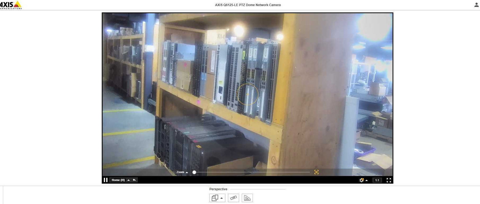 AXIS COMMUNICATIONS Q6125-LE Pan Tilt Zoom Network Dome Camera _