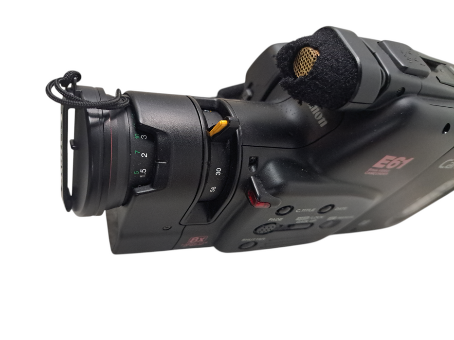 Canon Canovision 8 E61 8mm Video8 Camcorder – Untested, No Battery Q