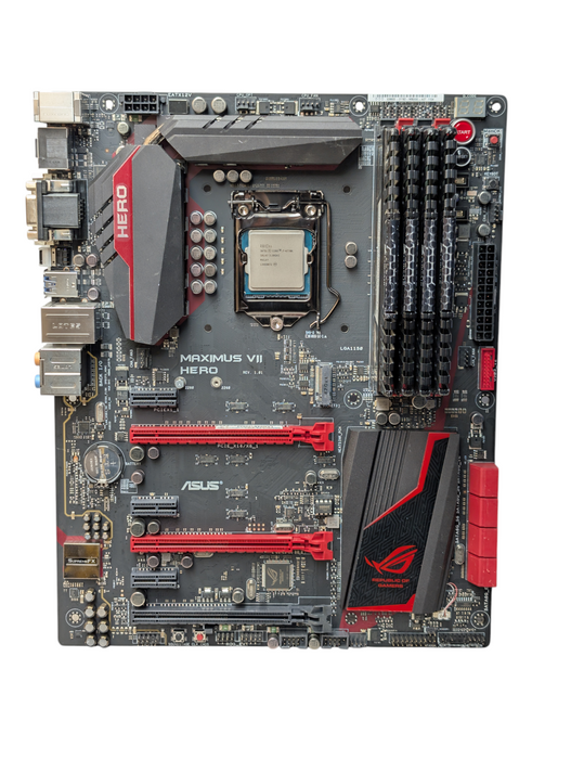 ASUS ROG Maximus VII HERO Intel Core i7-4770K 32GB RAM Motherboard Combo  -
