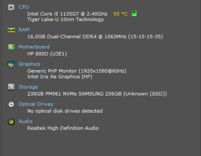 HP EliteBook 840 G8, 5-1135G7 2.40GH, 16GB DDR4, 256GB NVMe, 65W Adapter  Lap200