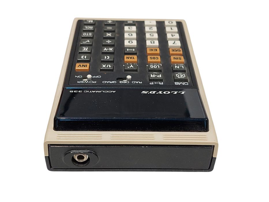 LLOYD's Accumatic 335 Model: E335 Series 255A Vintage Electronic Calculator =