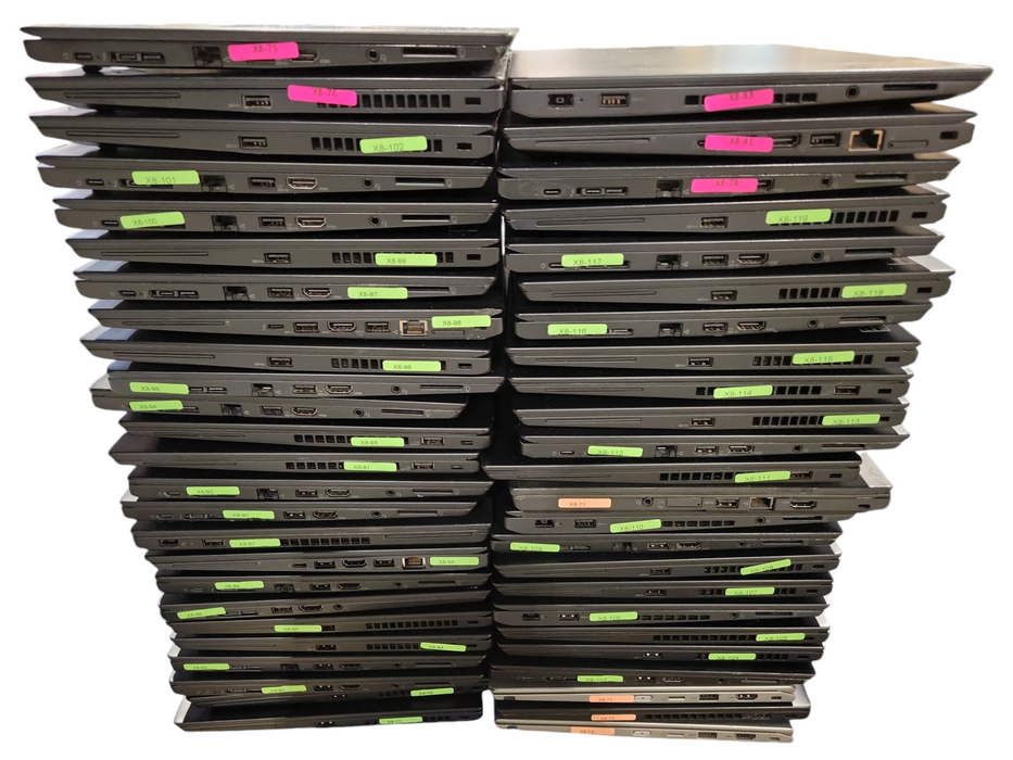 Lot 49x A/B-Grade Lenovo 6-8Gen Laptops (X8-2)