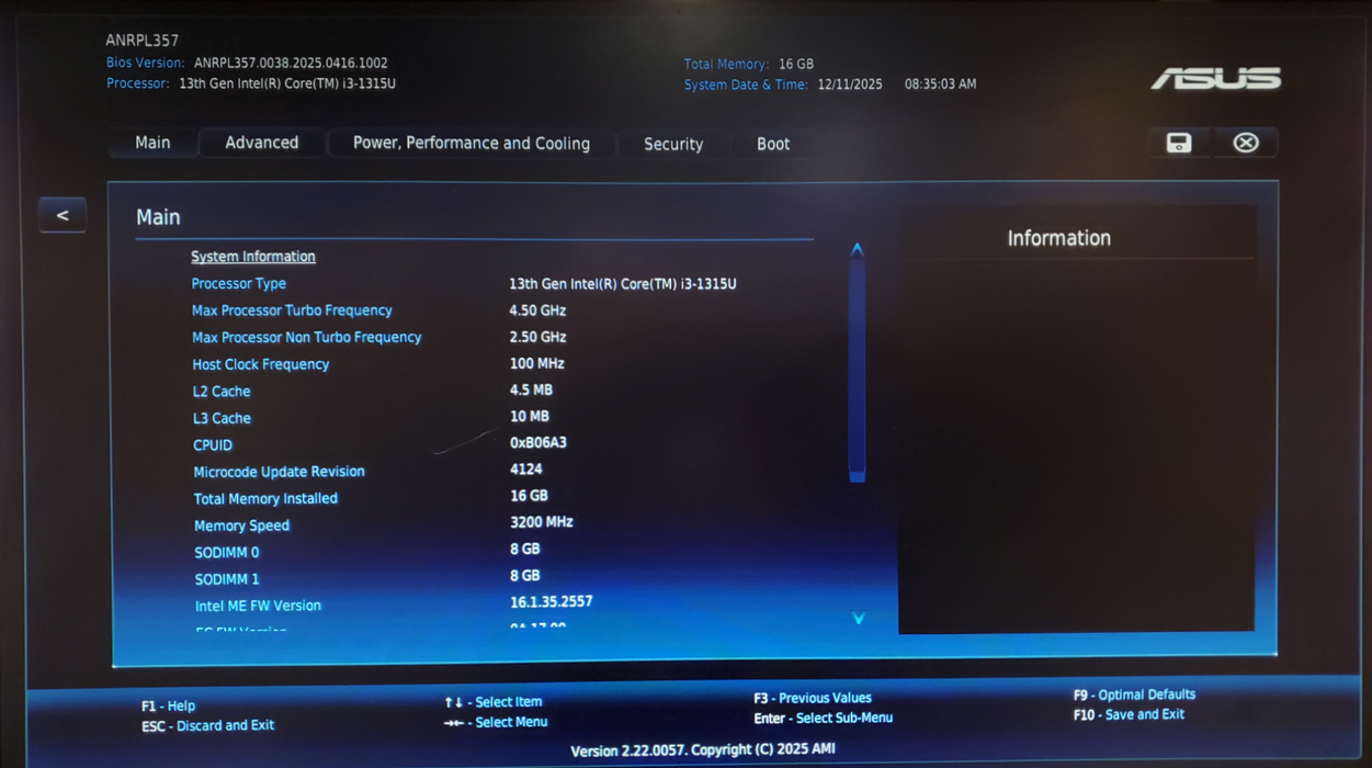 Intel NUC 13 Pro NUC13ANKi3 - Core i3-1315U, 16GB DDR4, 256GB SSD
