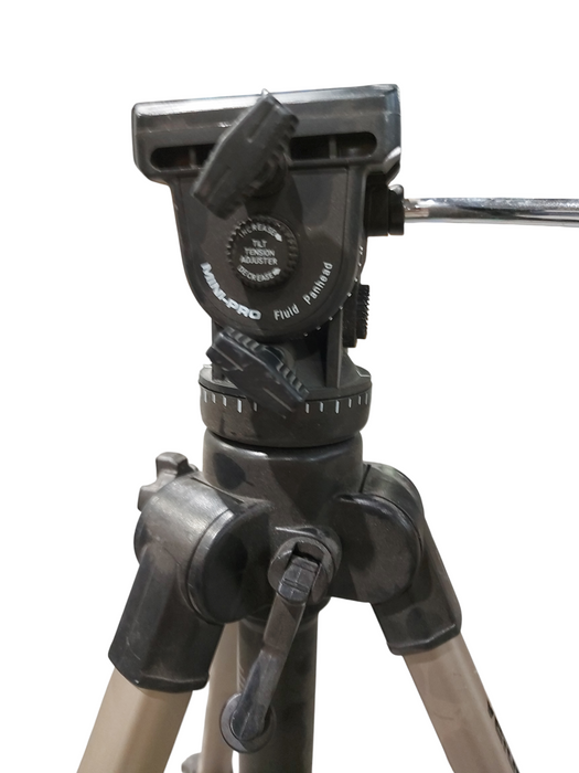 LOT 2x Velbon Videomate 607 Tripod With Vel-Flo 9 PH-368 Fluid Panhead Head