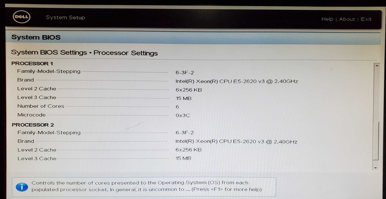 Dell PowerEdge R430 2x Xeon E5-2620 v3 64GB DDR4