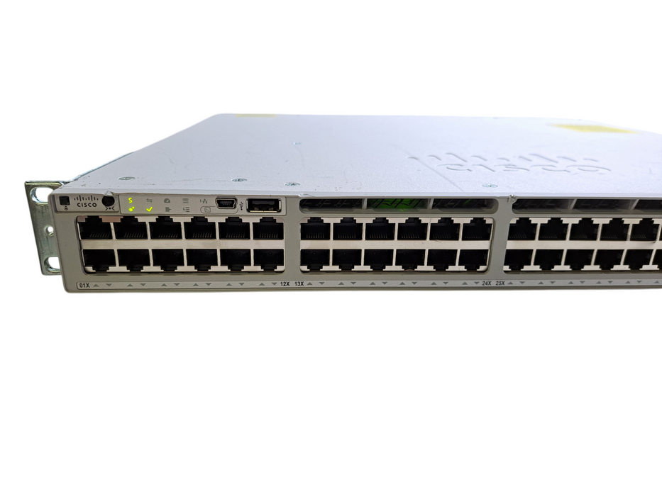Cisco C9300-48U-E V03 | 48-Port Gigabit UPOE Managed Switch w/ 2x PSU )