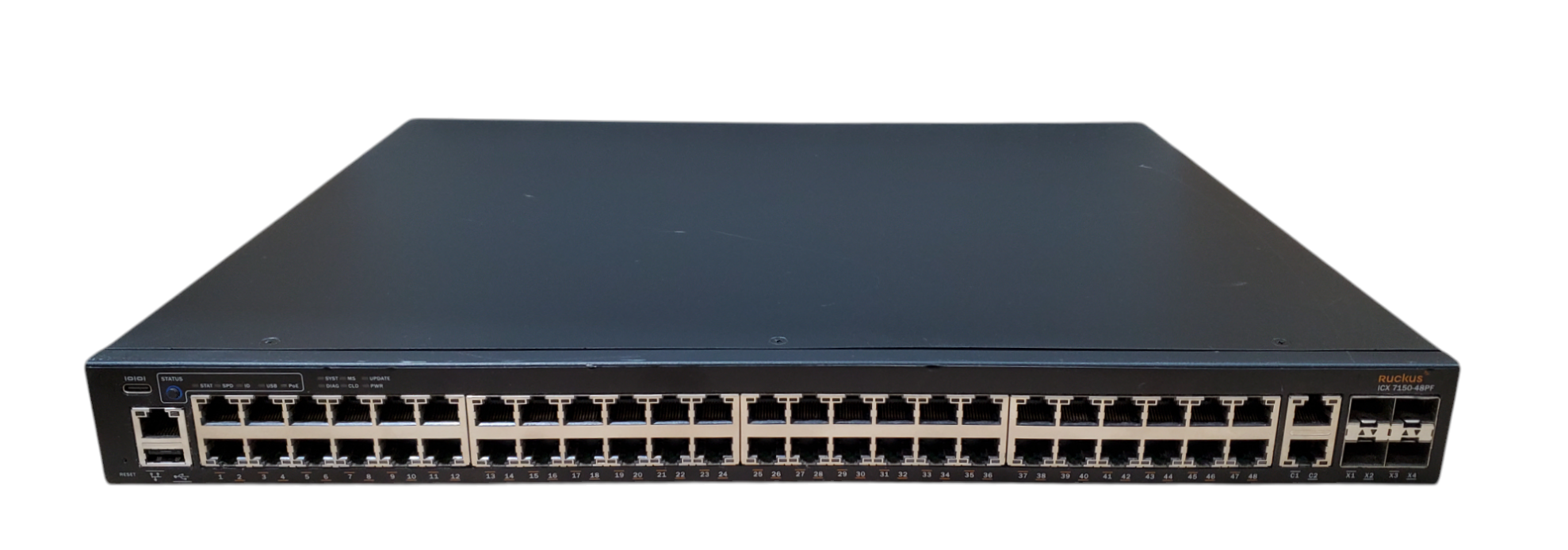 Ruckus ICX7150-48PF-4X10GR Managed Switch