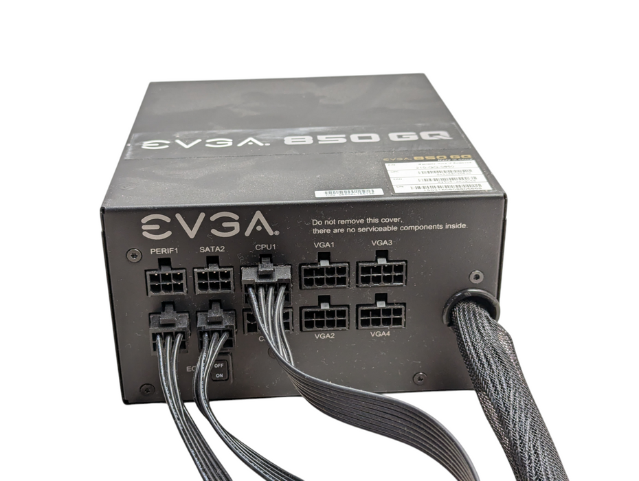 EVGA 850 GQ Computer Power Supply TESTED  -