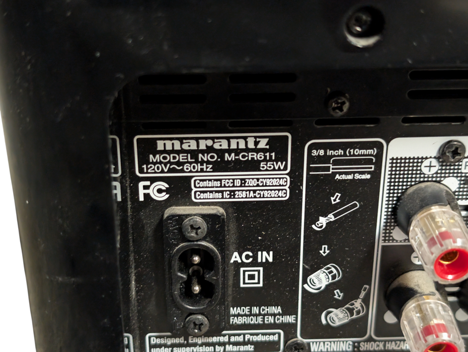 MARANTZ M-CR611 CD Receiver Please READ  -