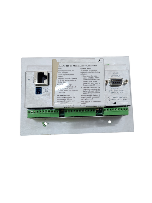 Extron MLC 226 IP MediaLink Controller