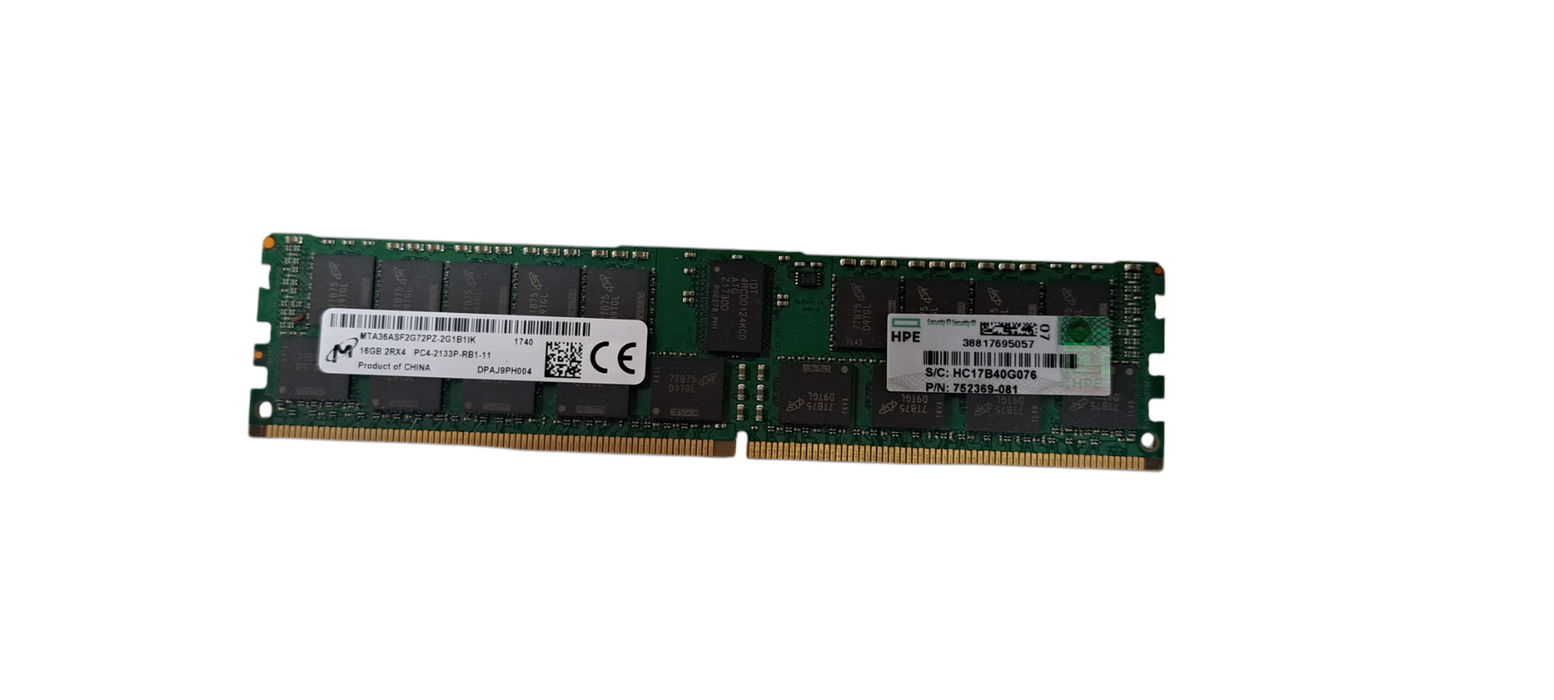 Micron 16GB DDR4-2133 ECC Registered (RDIMM) Server Memory – MTA36ASF2G72PZ
