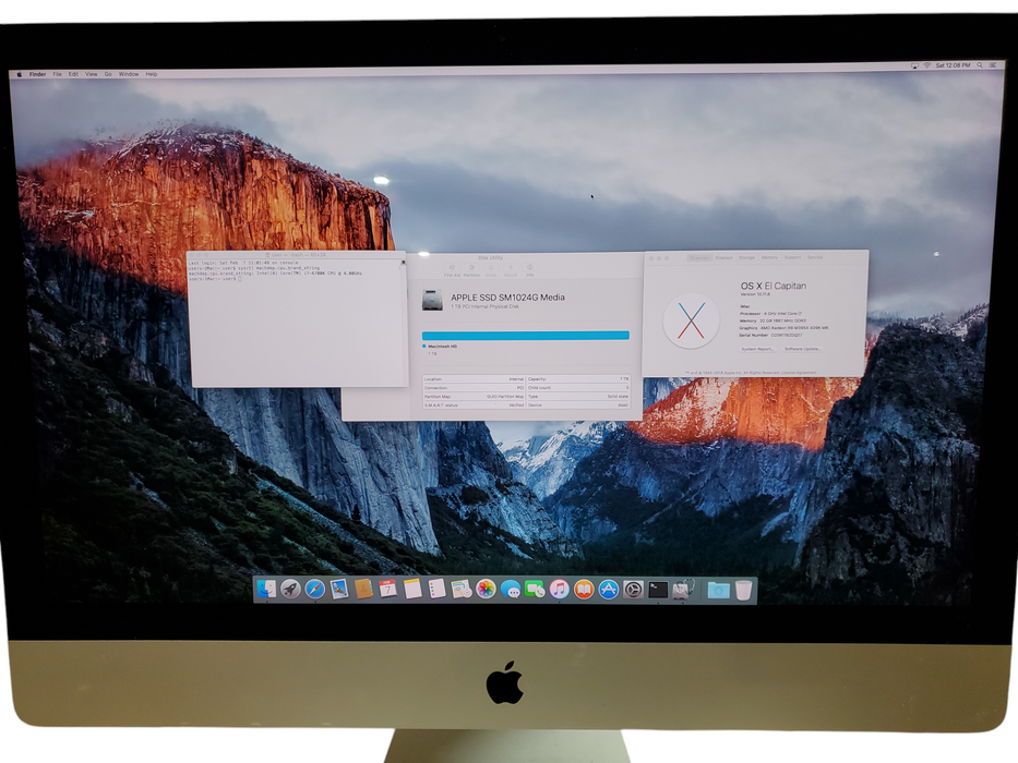 Apple iMac 27" 5K 2015, i7-6700K@4.00GHz, 32GB RAM, 1TB