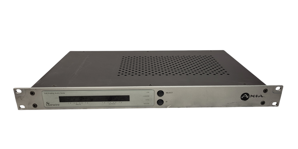 Telos Axia 8x8 Analog Audio Livewire Node Q$ — retail.era