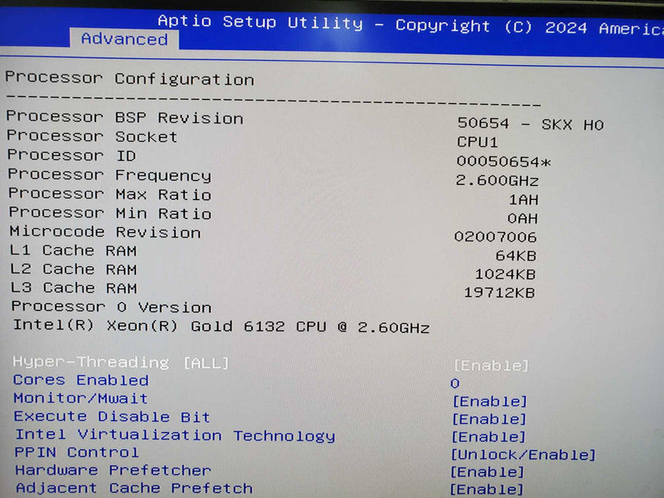 Nutanix/Supermicro X11SPW-TF-NI22, 1x Xeon GOLD 6132, 32GB DDR4, READ
