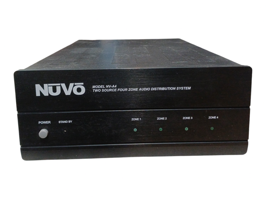 Nuvo NV-A4 Two Source Four Zone Audio Distribution System, READ