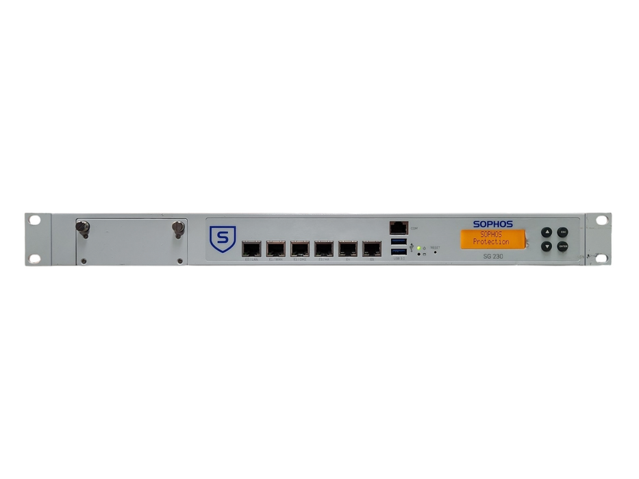 Sophos SG 230 REV.1 Firewall Security Appliance, READ