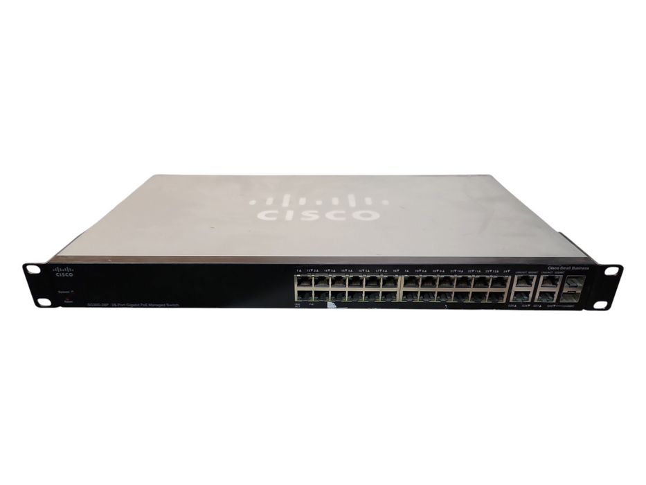 Cisco SG300-28P 28-Port Gigabit PoE Managed Switch