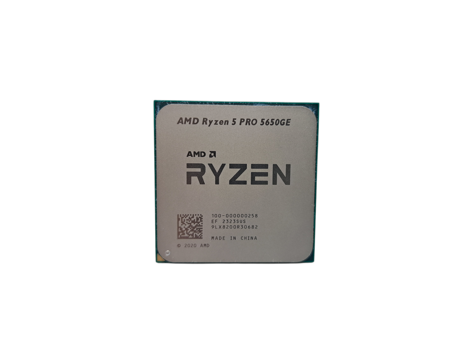 AMD RYZEN 5 PRO 5650GE 6-Core/12-Thread 3.4~4.4 GHZ 35W AM4 CPU Processor )