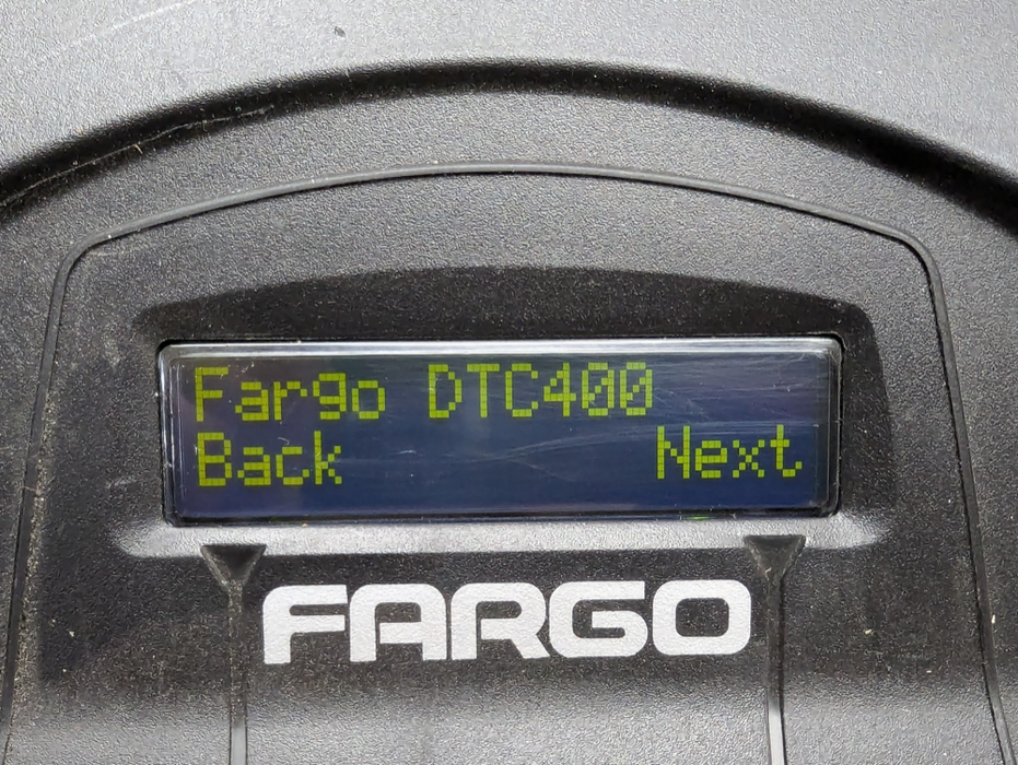 FARGO DTC400 ID Card Printer Please READ  -