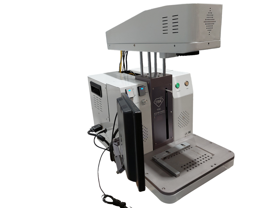 TBK-958C Automatic Laser Marking Screen Separater Repair Machine =