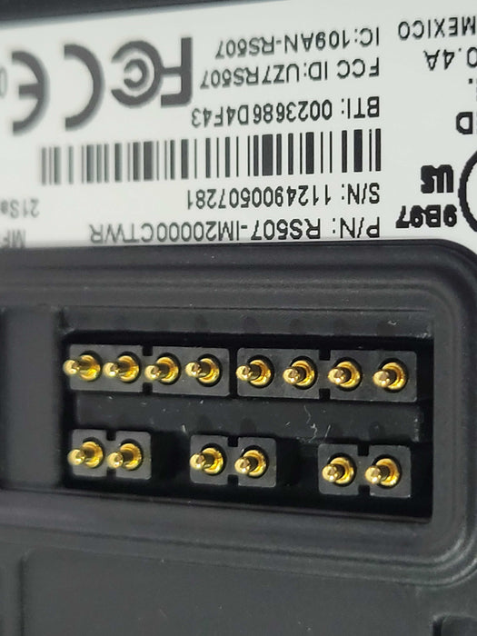 Lot of 8x Motorola WT4090-WA0PC6GA2WR w/ 7x ring scanners and charger, READ _