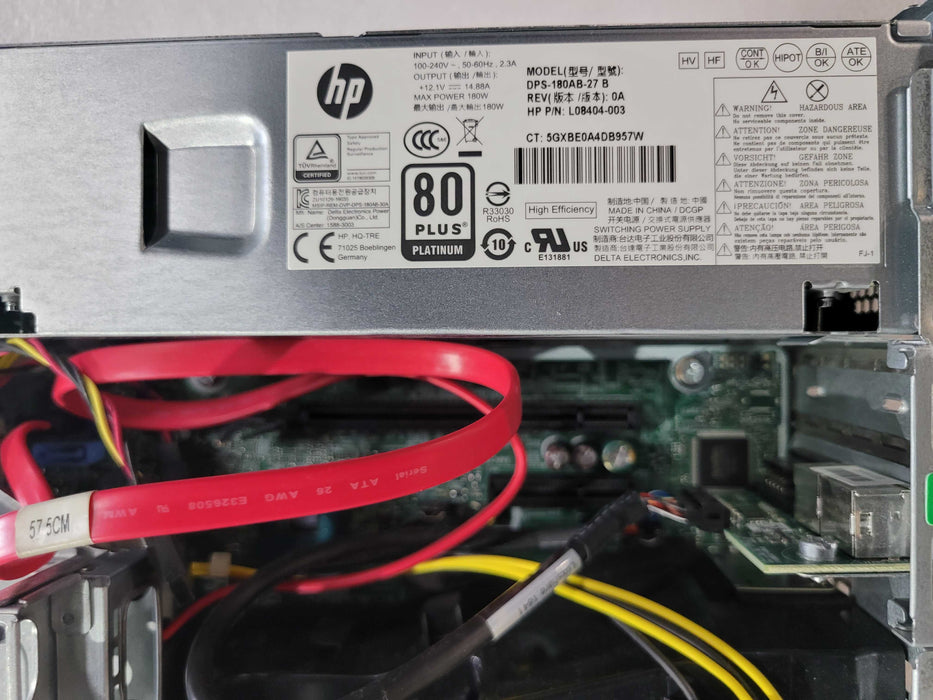 HP PRODESK 600 G4 | i5-8500 @3.00GHz 8GB DDR4 256GB NVMe