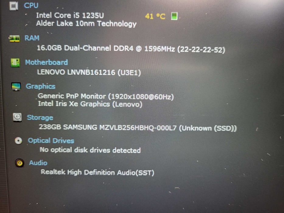 Lenovo ThinkBook 14 G4 IAP | Intel Core i5-1235U|16GB DDR4|256GB NVMe Q$ Lap200