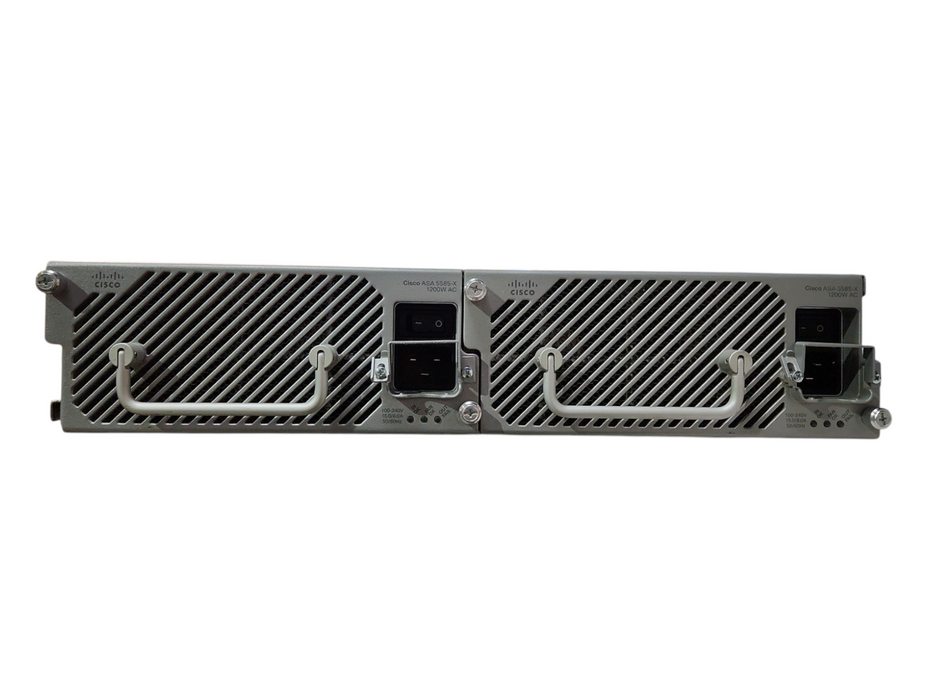 Cisco ASA 5585 Security Appliance w/ 2x ASA 5585-X SSP-20 & 2x 1200W PSU