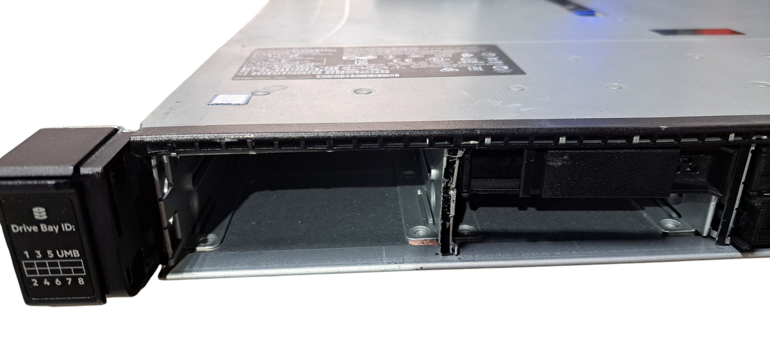 HPE ProLiant DL360 Gen10 1U |Xeon Silver 4110|16GB RAM| P408i-a|2X500w|READ