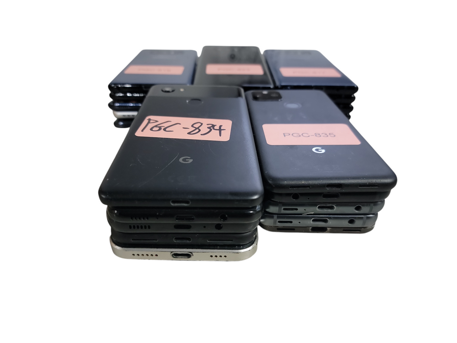Lot of 25x Android Phones [Samsung/Moto/Google | C Condition][PGC-21] (