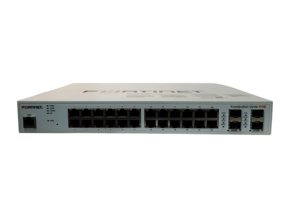 Fortinet FortiSwitch 24 Ports Ethernet Switch, FS-224E-POE