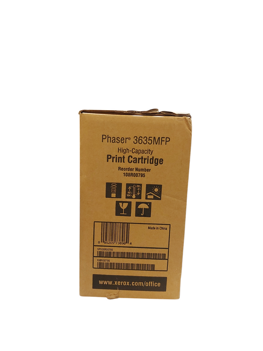 Genuine Xerox 108R00795 Black Phaser 3635MFP Print Cartridge - SEALED BOX