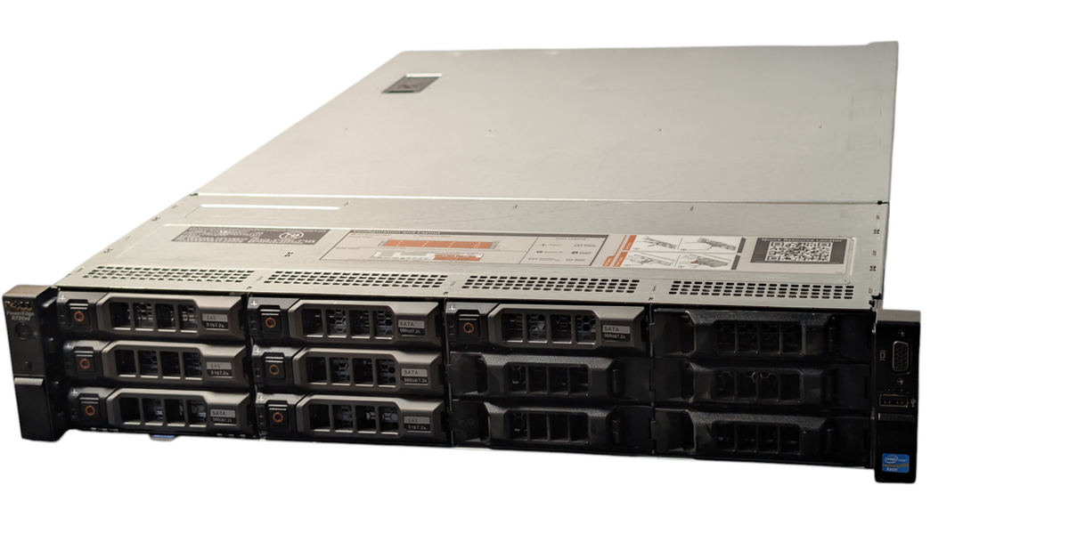 DELL PowerEdge R720xd 2x Intel Xeon E5-2620 v2 128GB RAM 4x 2TB