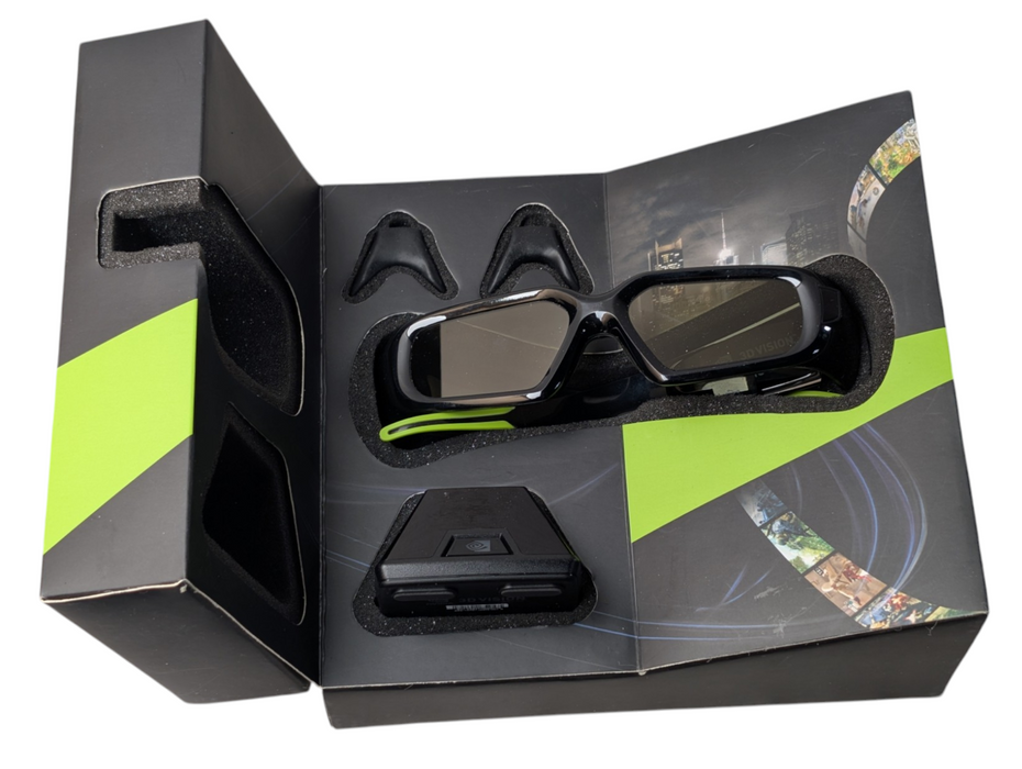 NVIDIA 3D VISION Glasses 942-10701-0003-001 Q-