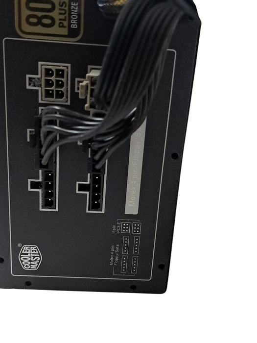 Cooler Master 600W ATX Power Supply RS-600-AMBA-D3 Semi Mod 80 Bronze