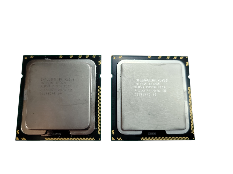 Lot of 2x - Xeon X5650 @ 2.66GHz [SLBV3] %