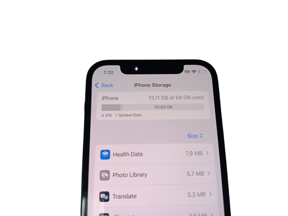 Apple iPhone 12 - 64GB - Black [A2402]