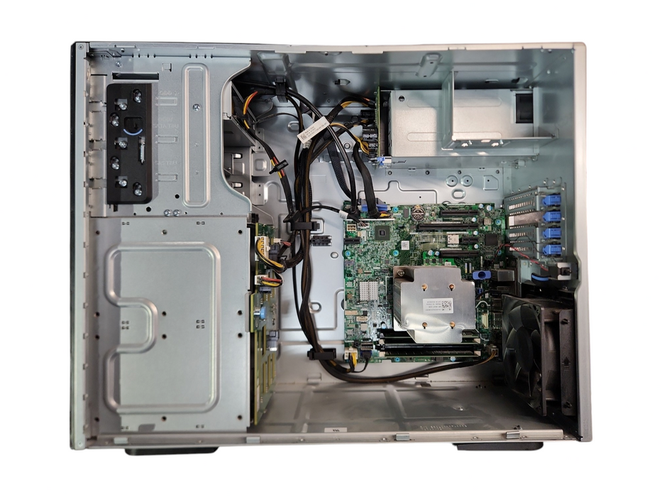 Dell PE T330 8x3.5", Xeon E3-1270 v5, 32GB DDR4, No HDD & RAID, 2x 495W PSU