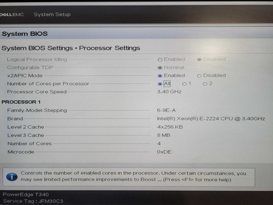 Dell PowerEdge T340 | Xeon E-2224 @3.40GHz, 16GB DDR4, H330, 2x 495W  !