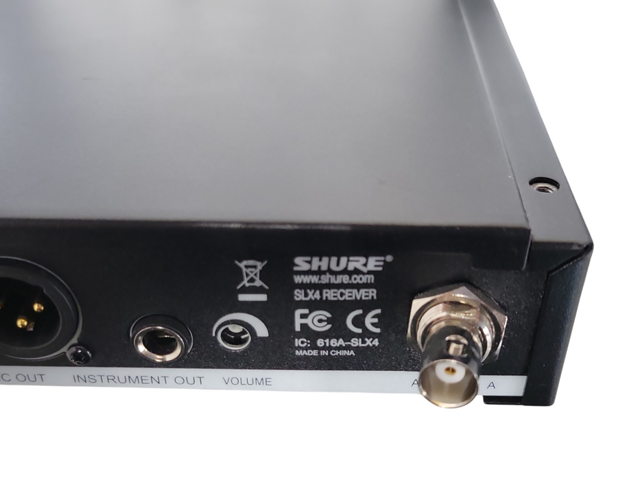 shure slx wireless microphone system, No MIC, READ _