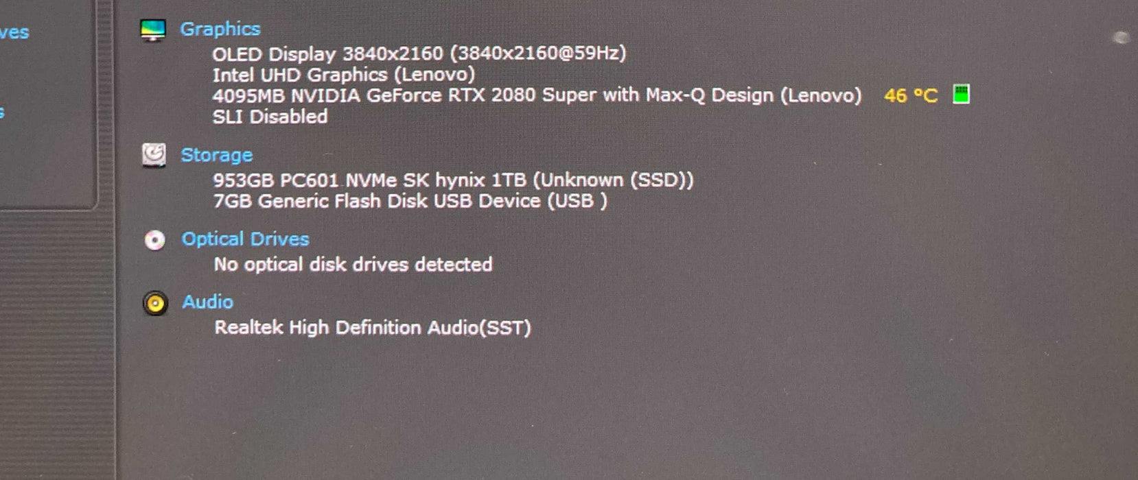 Lenovo T15g Gen 1 4K TOUCH OLED i9-10885H RTX2080 8GB GPU 32GB RAM 1TB SSD  Lap200