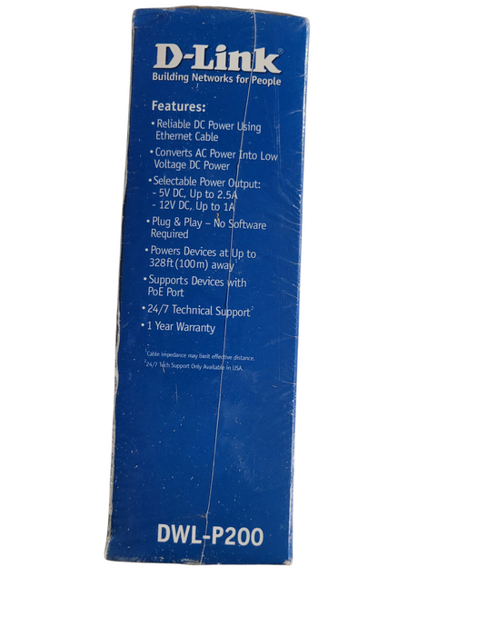 D-Link DWL-P200 Power Over Ethernet (PoE) adapter kit