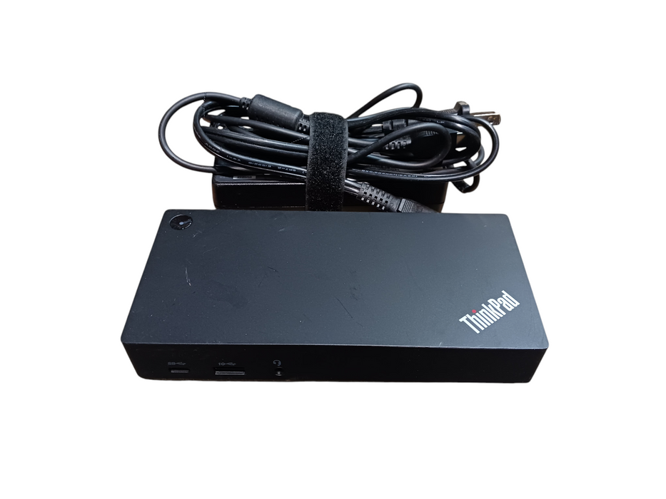 Lenovo ThinkPad USB-C Dock Gen 2 LDC-G2 & 90W Power Adapter Q